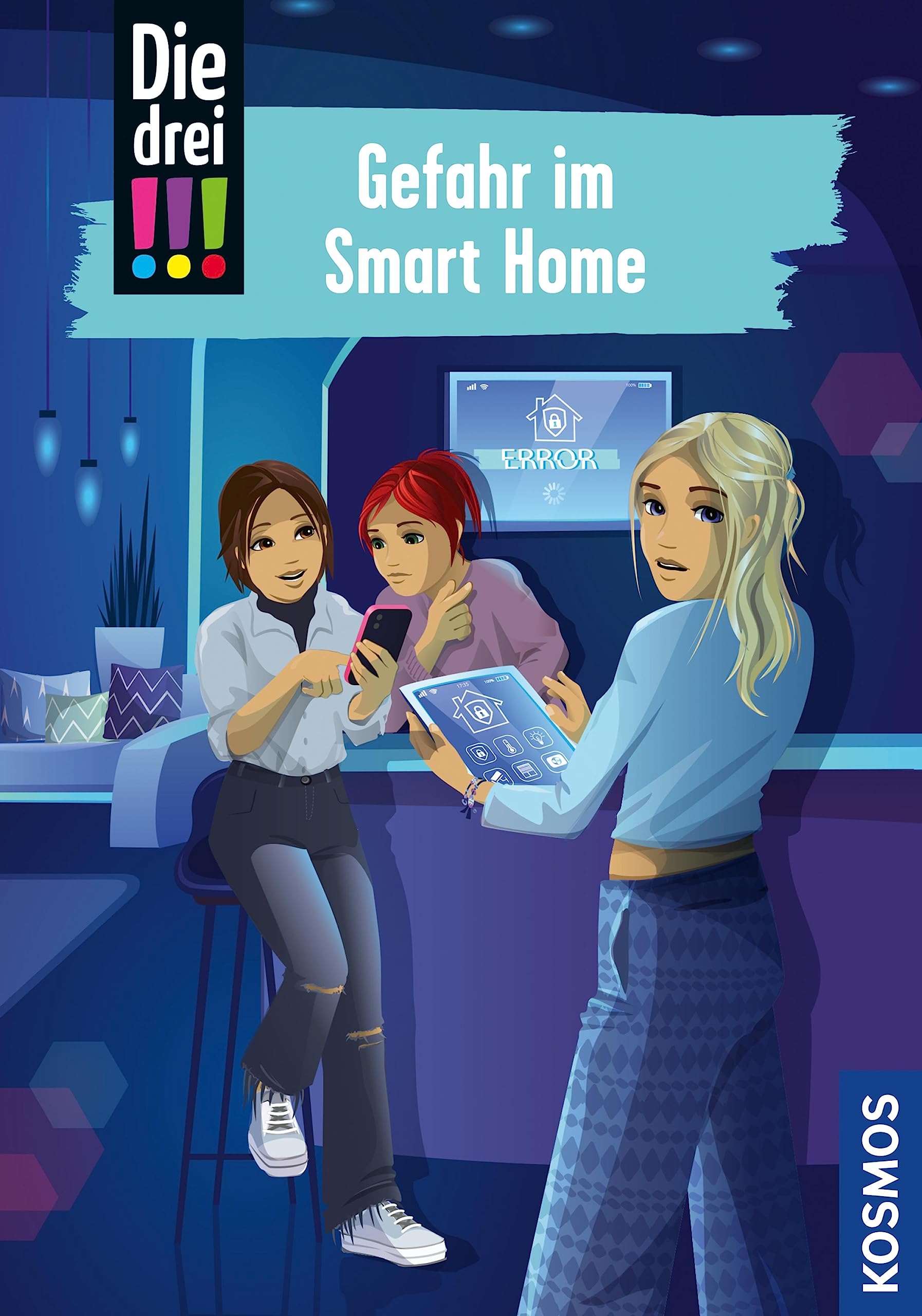 Die drei !!!, 104, Gefahr im Smart Home (drei Ausrufezeichen) book cover