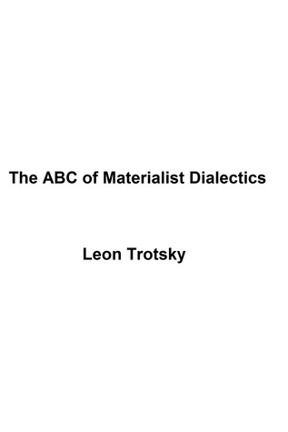 The ABC of Materialist Dialectics book cover