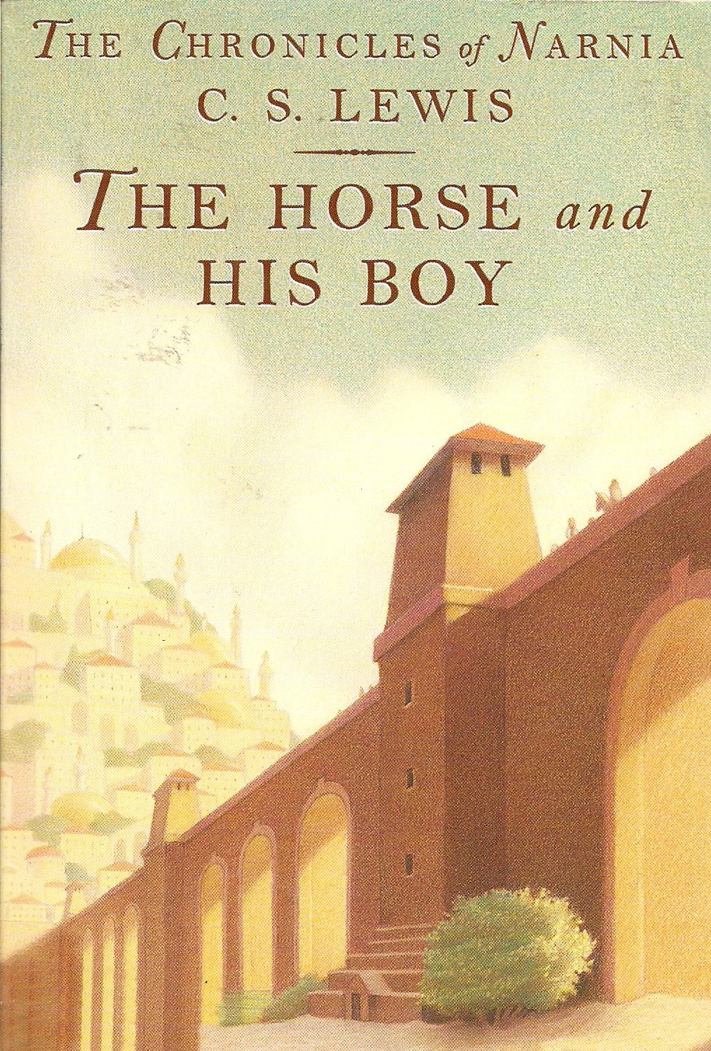 The Chronicles of Narnia book cover 3