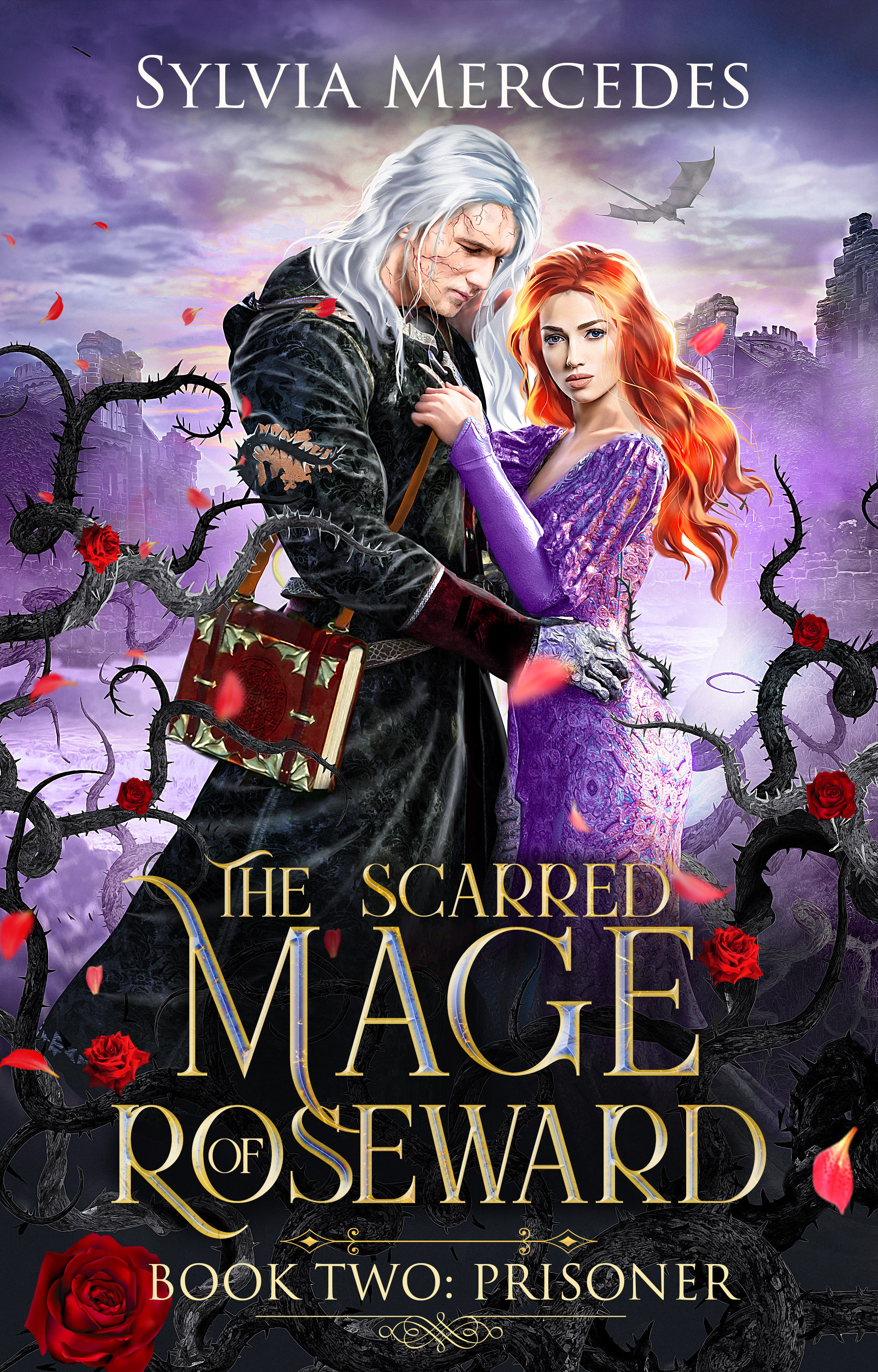 The Scarred Mage of Roseward book cover 2