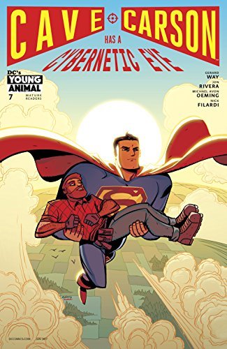 Cave Carson Has a Cybernetic Eye (2016-2017) #7 book cover