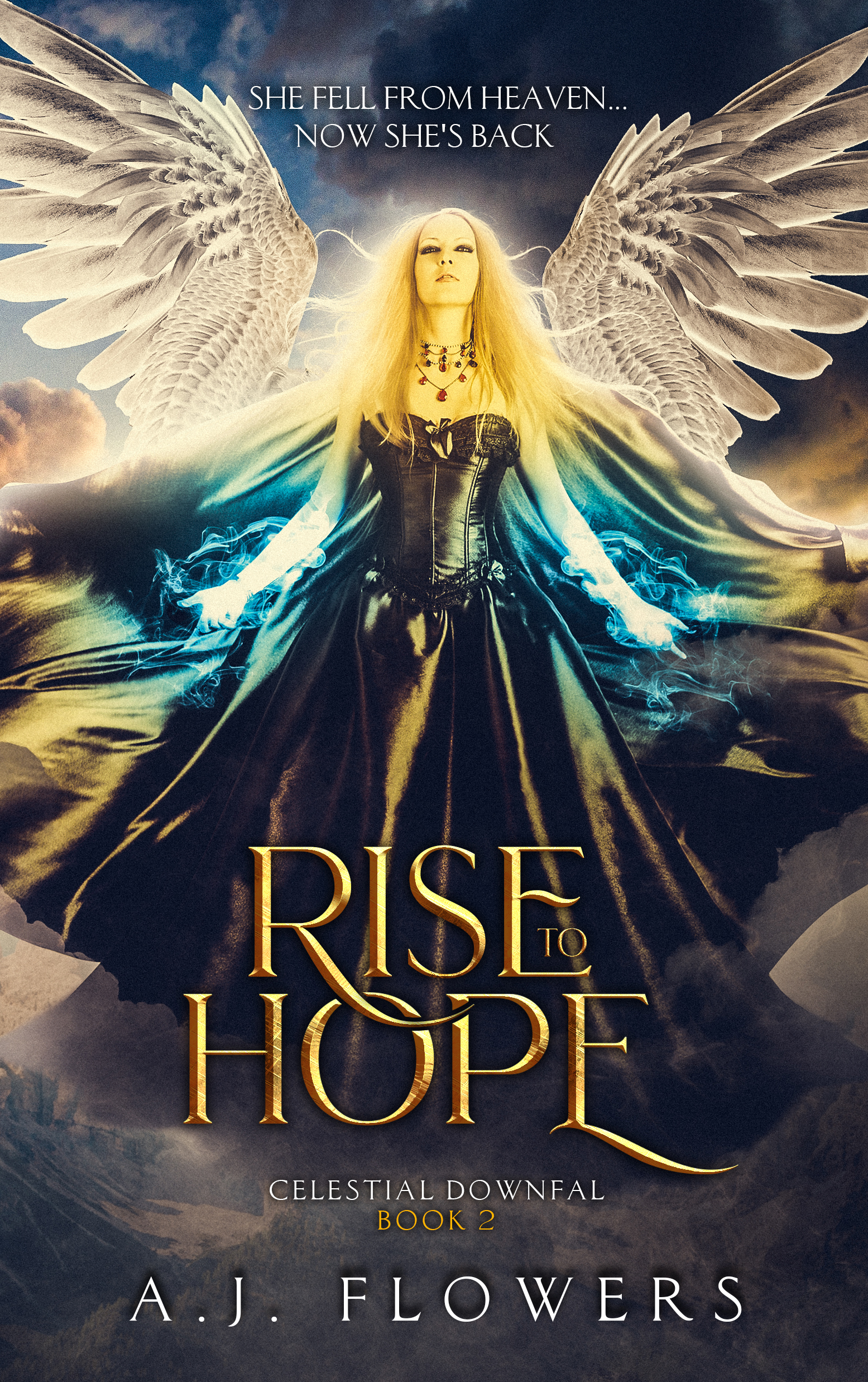 Celestial Downfall book cover 2
