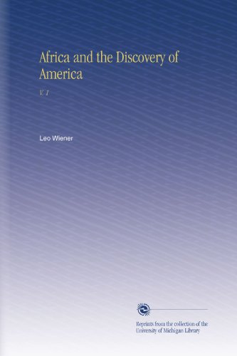 Africa and the Discovery of America book cover