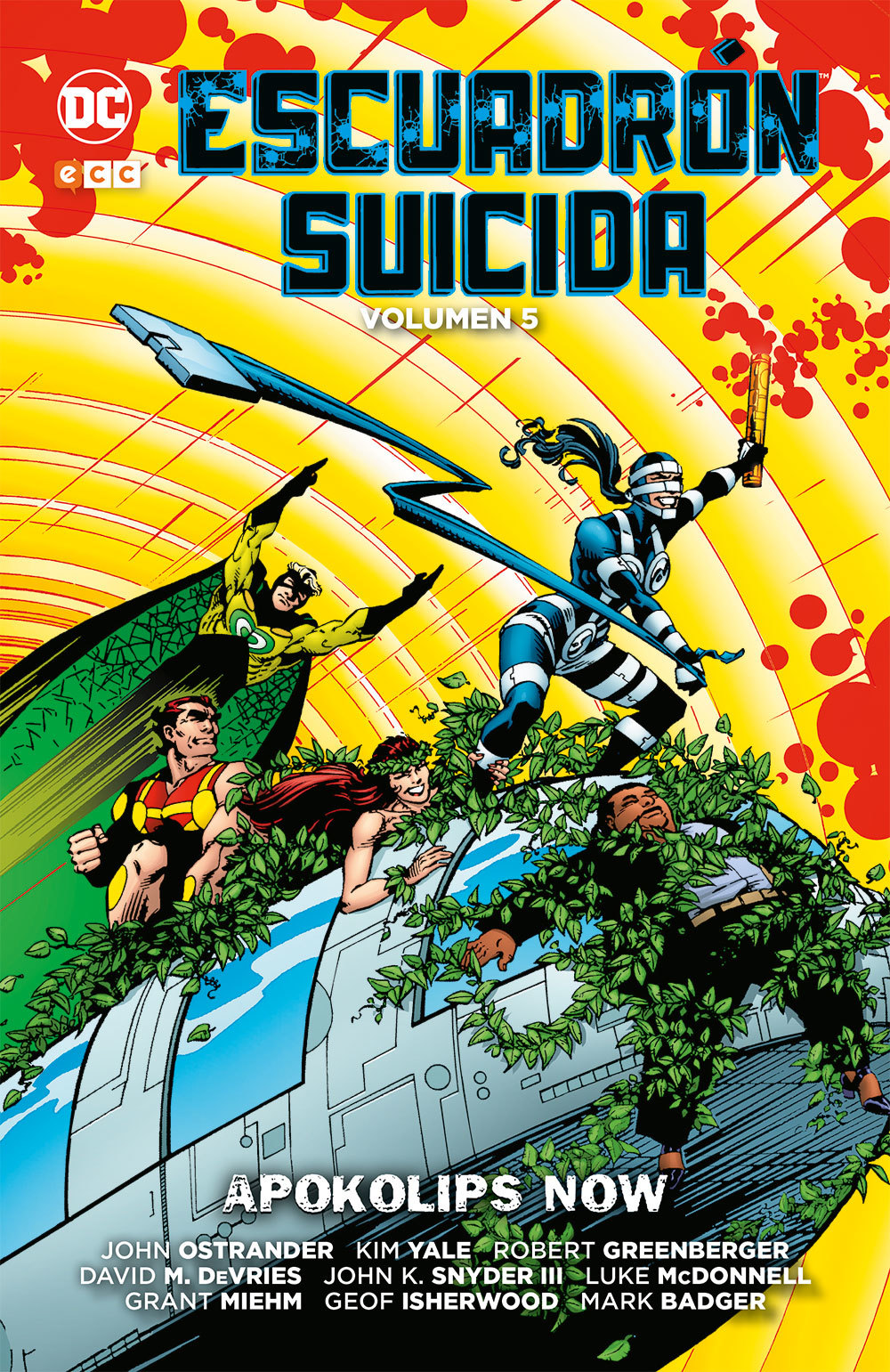 El Escuadrón Suicida de John Ostrander book cover 3