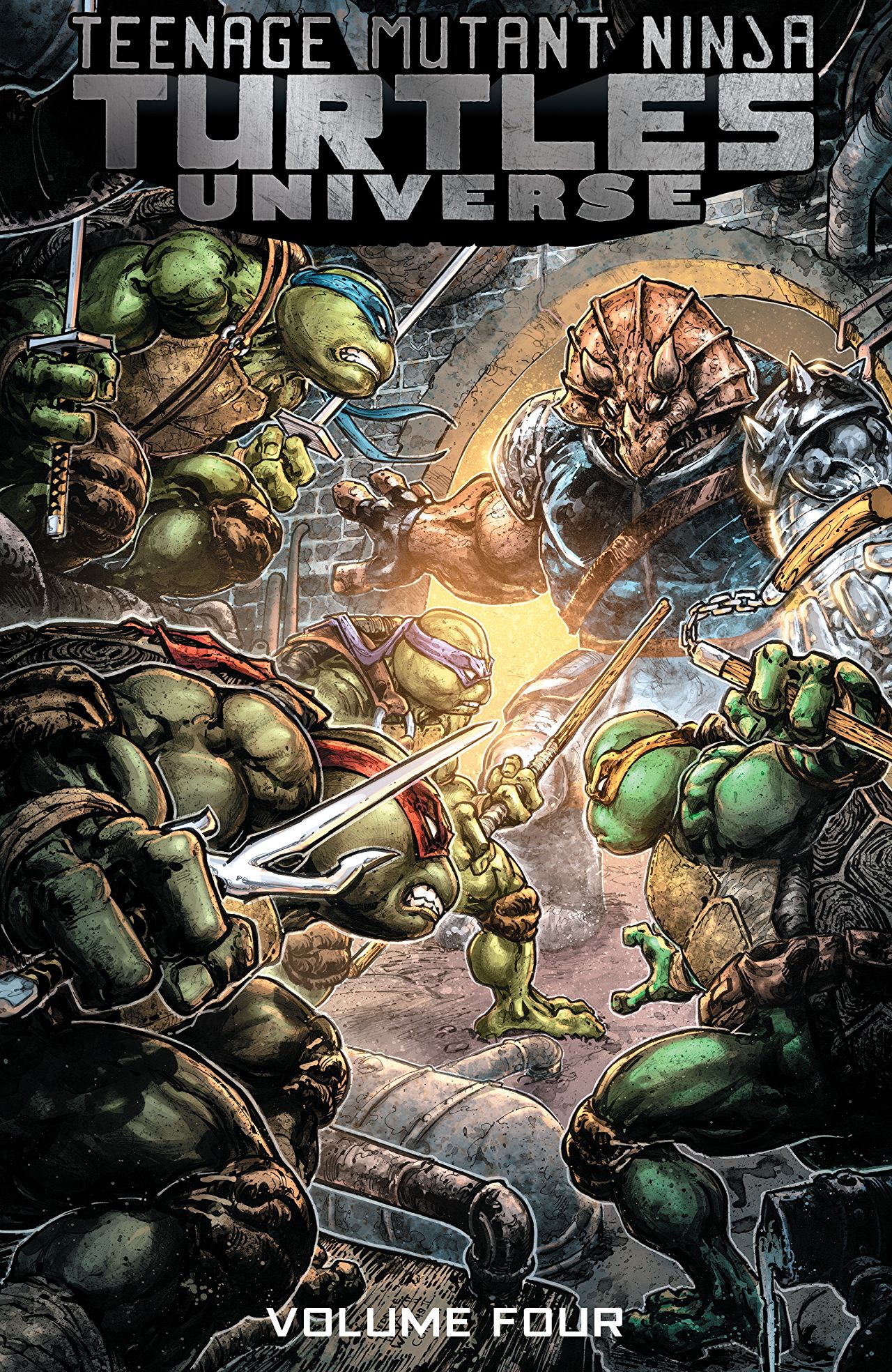 Teenage Mutant Ninja Turtles Universe, Volume 4 book cover