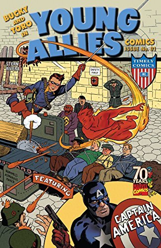 Young Allies Comics book cover