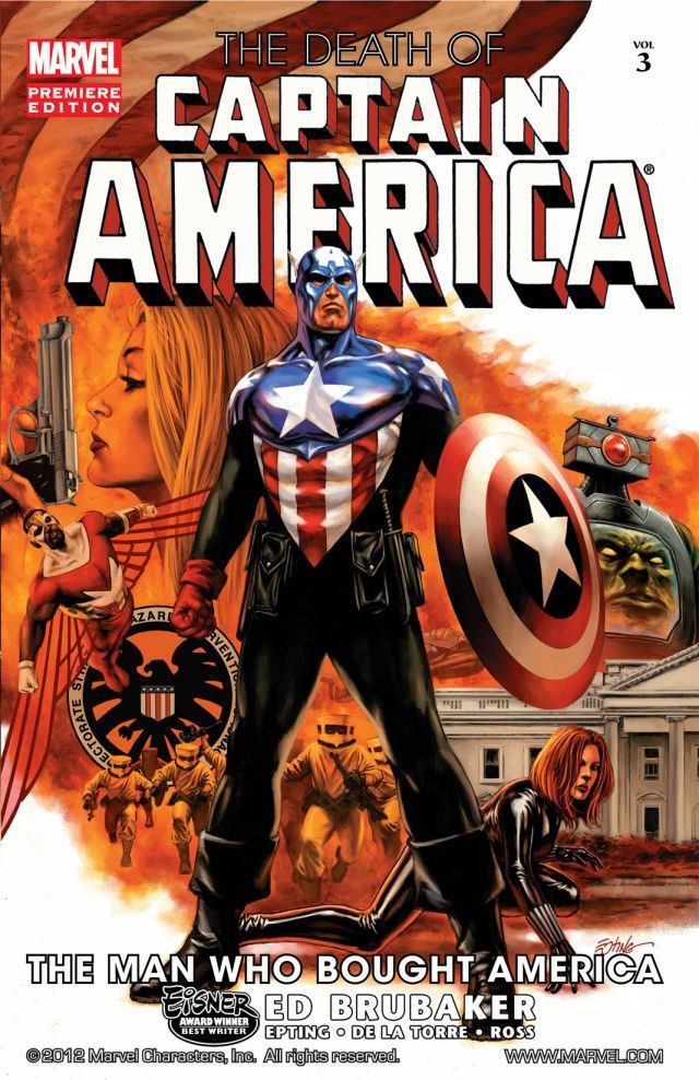 The Death of Captain America, Vol. 3 book cover