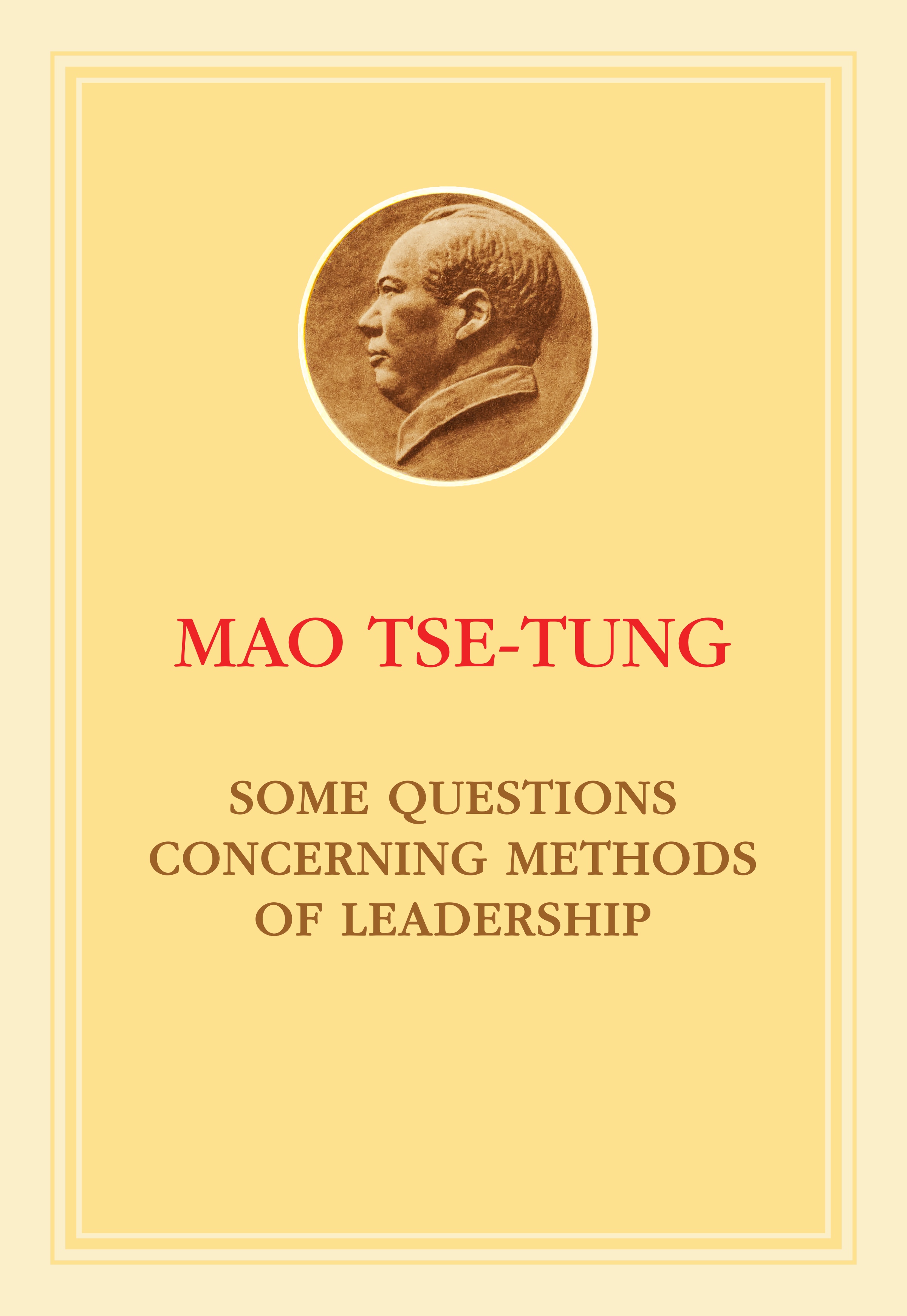 Some Questions Concerning Methods of Leadership book cover