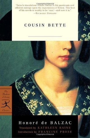 Cousin Bette book cover