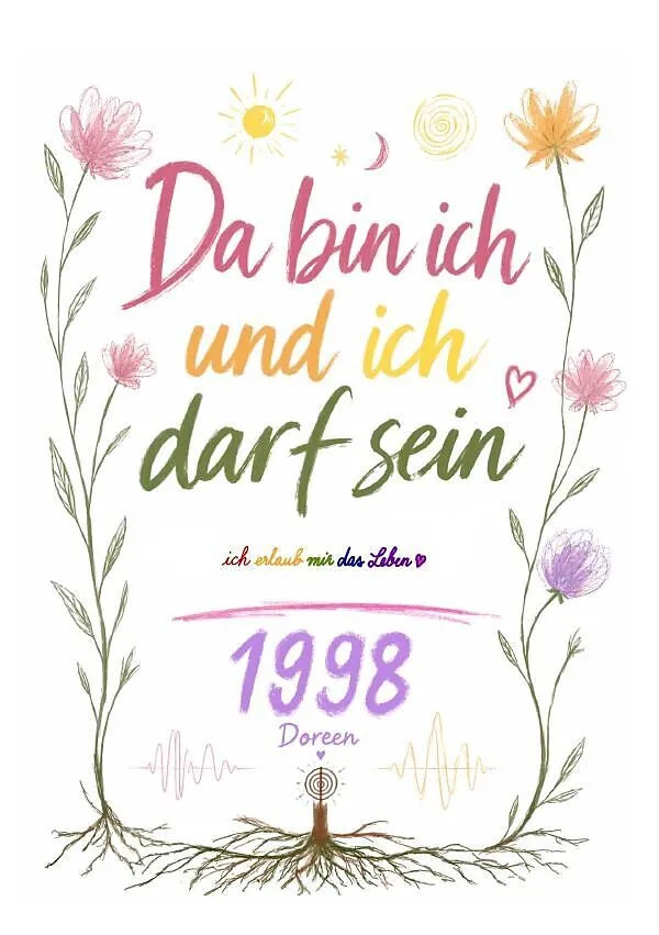 Da bin ich und ich darf sein book cover