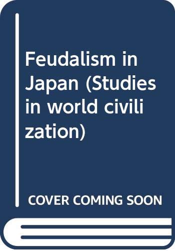 Feudalism in Japan book cover