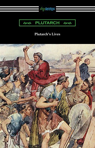 Plutarch's Lives book cover