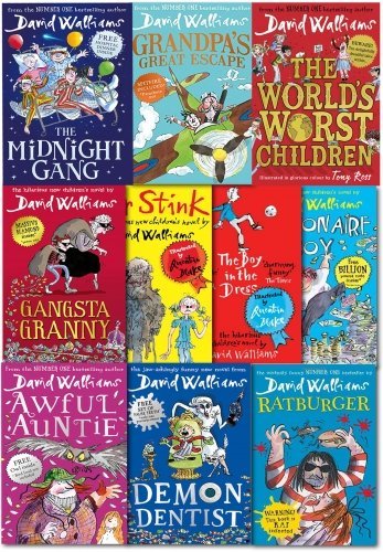 David Walliams 10 Books Collection book cover