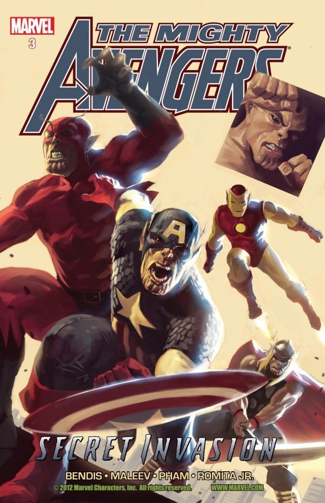 The Mighty Avengers (2007) book cover 3