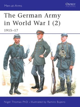 The German Army in World War I book cover 2