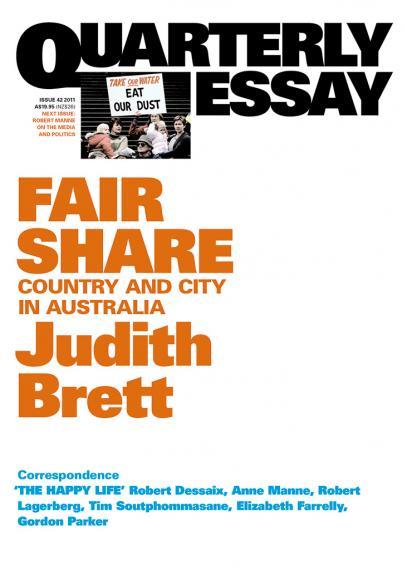 Quarterly Essay 42 Fair Share book cover