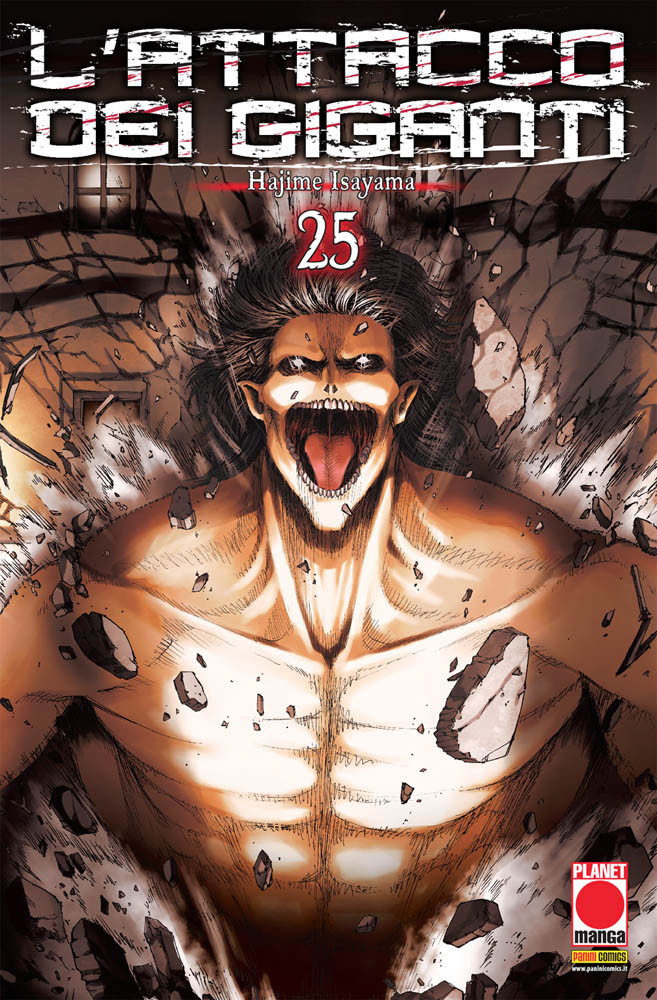L'attacco dei giganti, Vol. 25 book cover