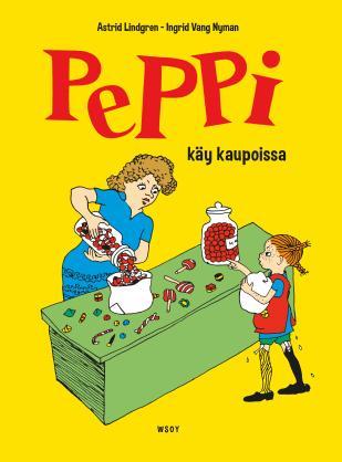 Pippi goes shopping book cover