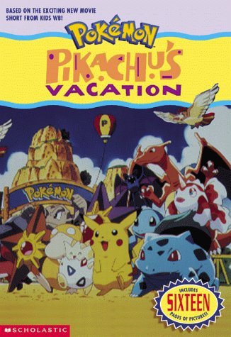 Pikachu's Vacation book cover