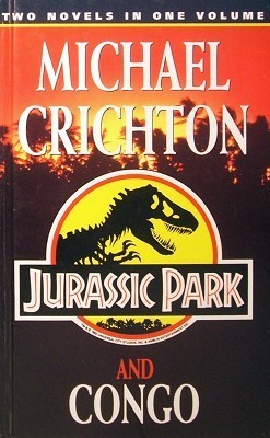 Jurassic Park and Congo book cover