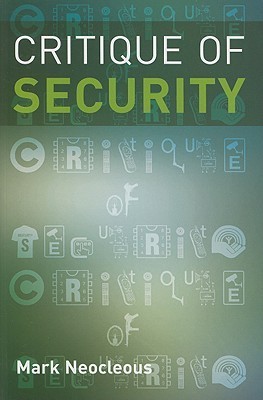 Critique of Security book cover