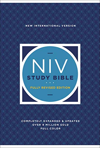 NIV Study Bible, Fully Revised Edition book cover
