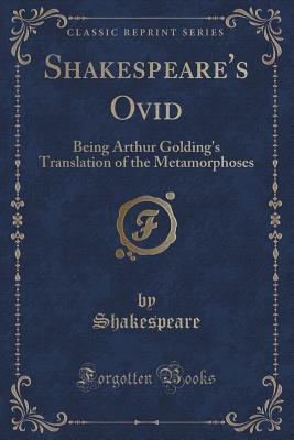 Shakespeare's Ovid book cover