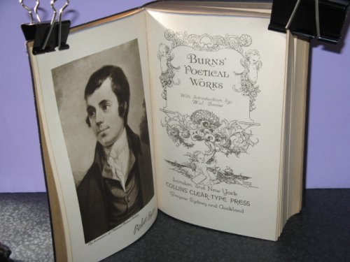 The Poetical Works of Robert Burns Poems and Songs book cover