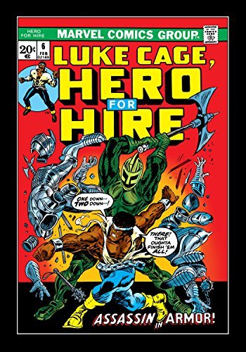 Luke Cage, Hero For Hire book cover 1