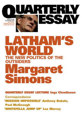 Latham's World book cover