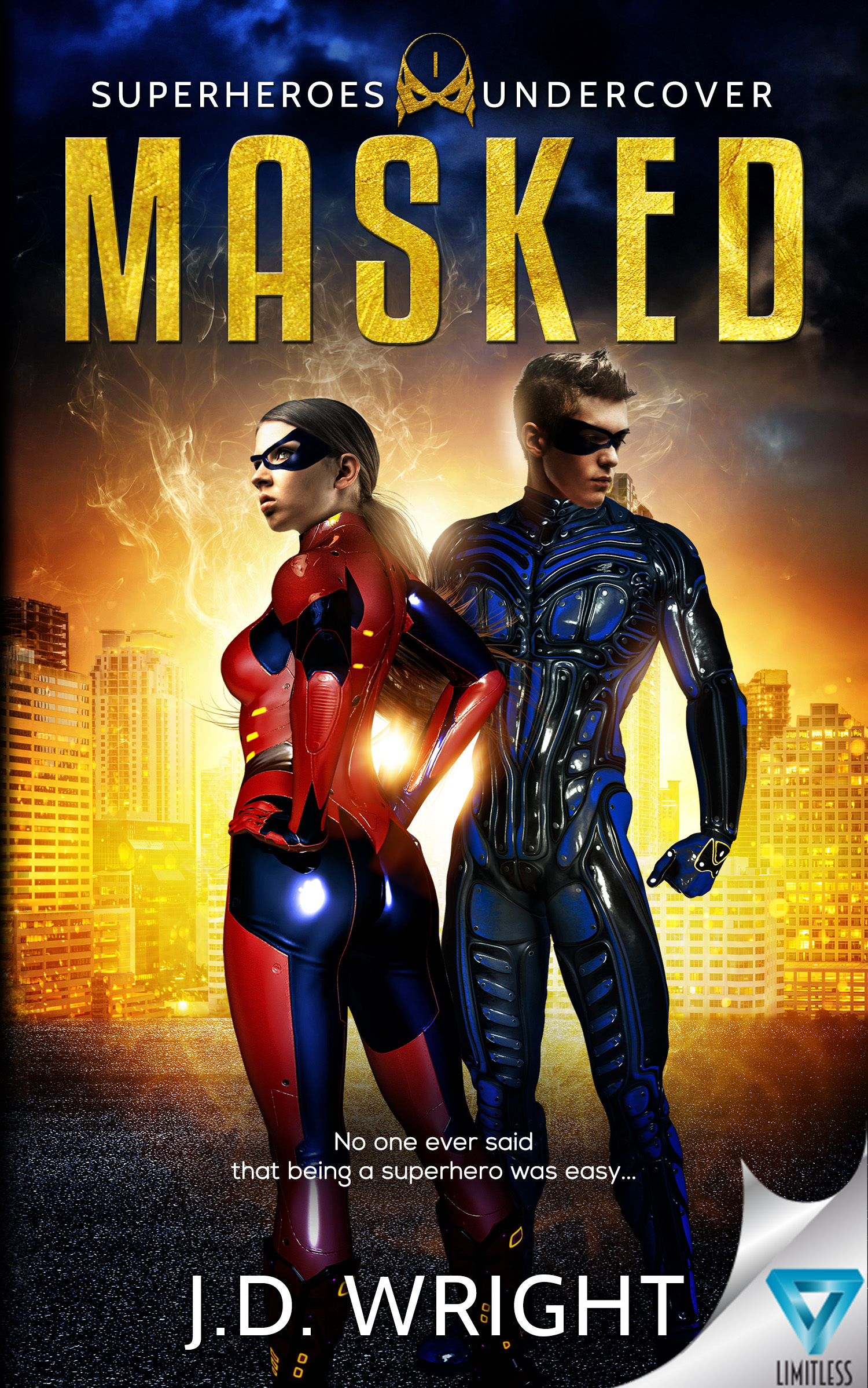 Superheroes UnderCover book cover 1