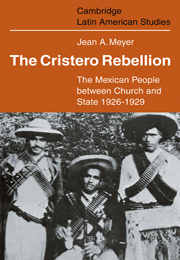 The Cristero Rebellion book cover