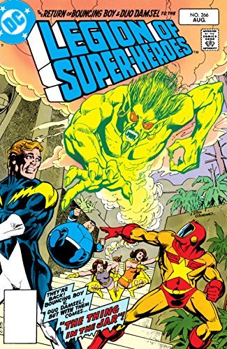 Legion of Super-Heroes (1980) book cover 3