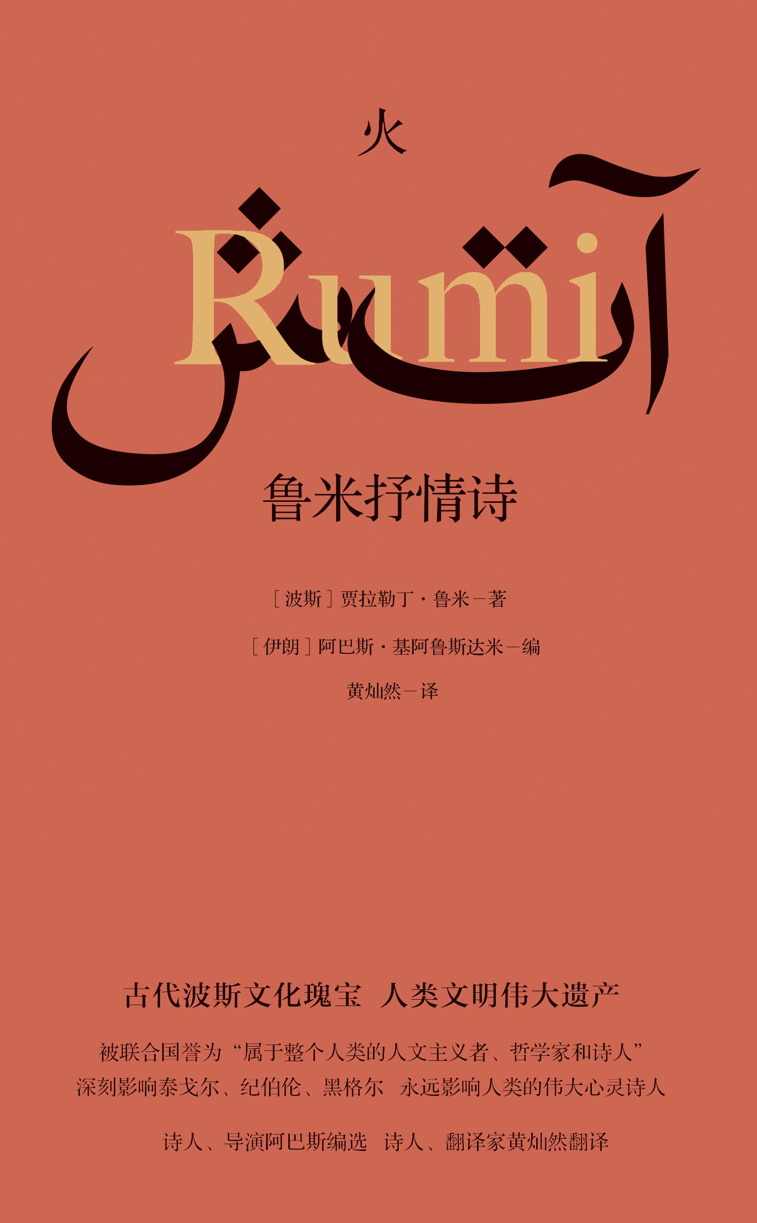 火:鲁米抒情诗 book cover