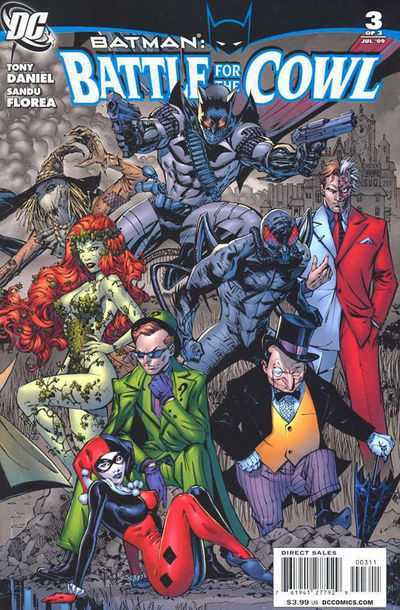 Batman: Battle for the Cowl book cover 1