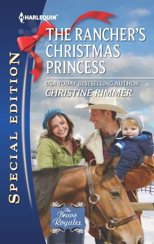 The Rancher's Christmas Princess book cover