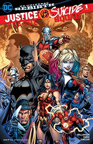 Justice League vs. Suicide Squad story arc book cover 2