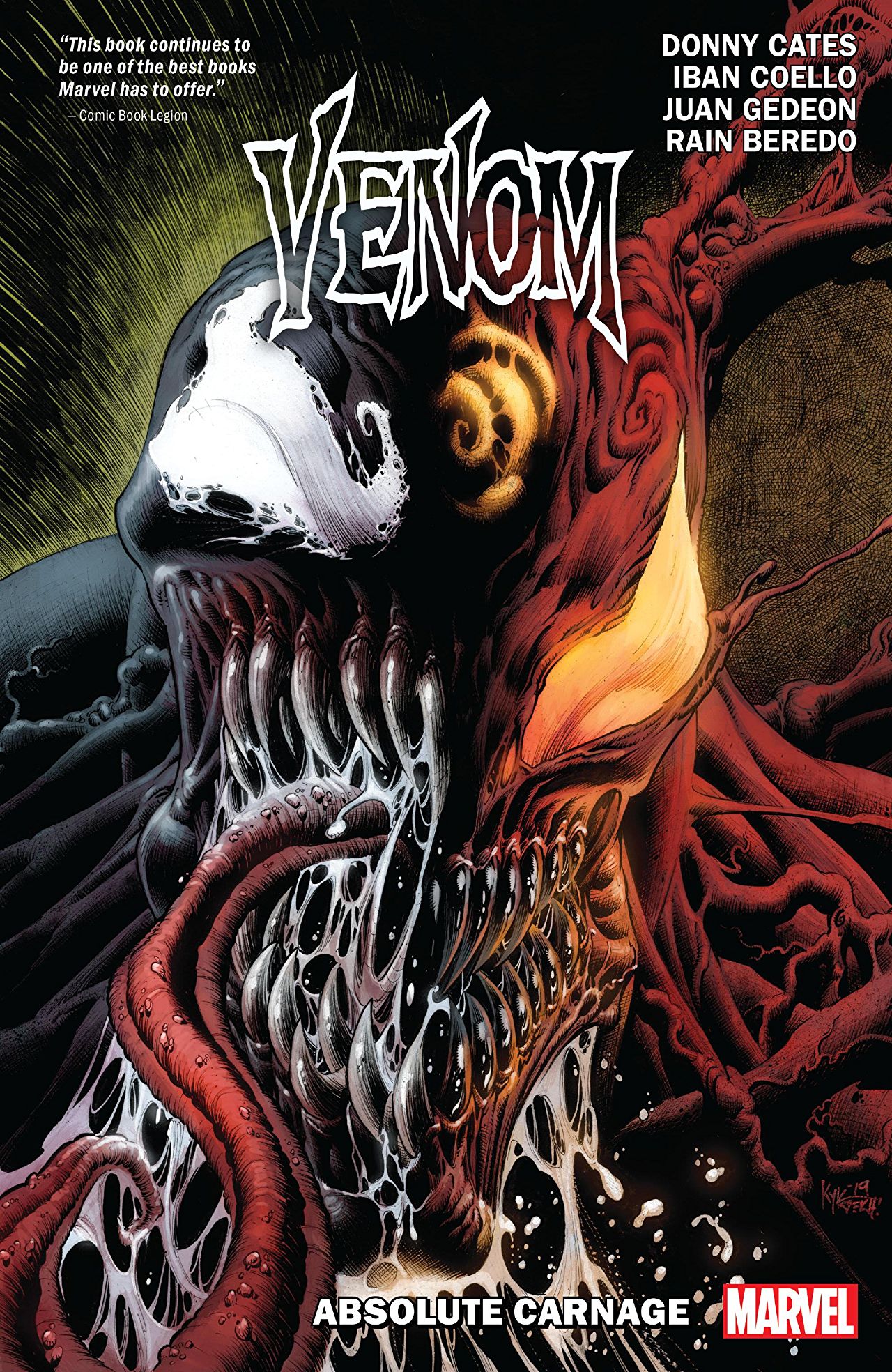 Absolute Carnage book cover 2