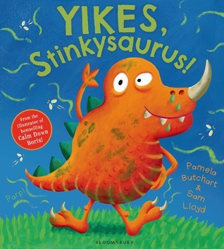 Yikes, Stinkysaurus! book cover