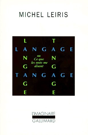 Langage tangage ou ce que les mots me disent book cover