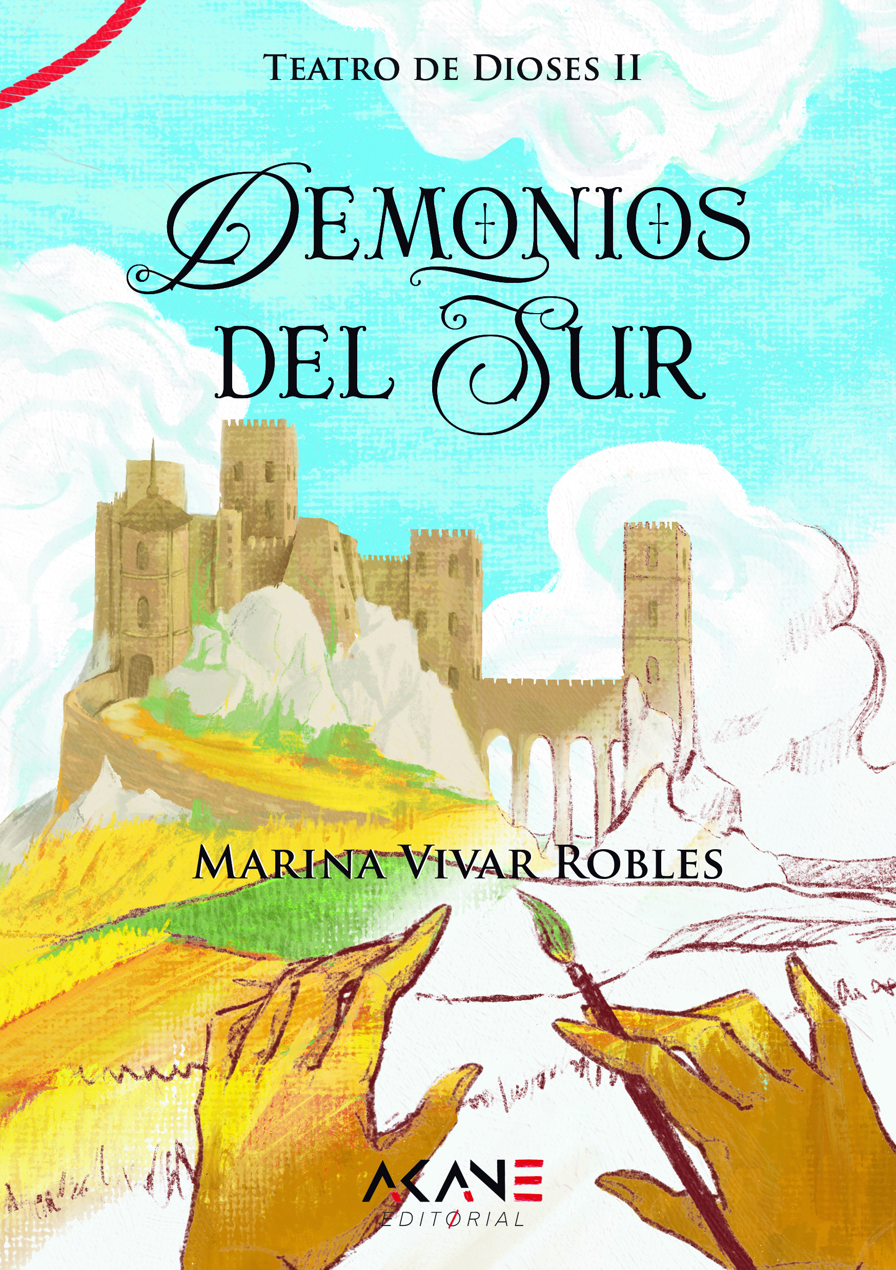 Teatro de Dioses book cover 2