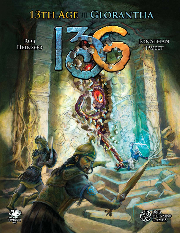 13th Age Glorantha book cover