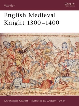 English Medieval Knight 1300-1400 book cover