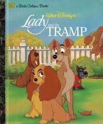 Walt Disney's Lady and the Tramp book cover