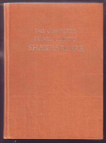 The Complete Signet Classic Shakespeare Hardcover – January, 1972 book cover