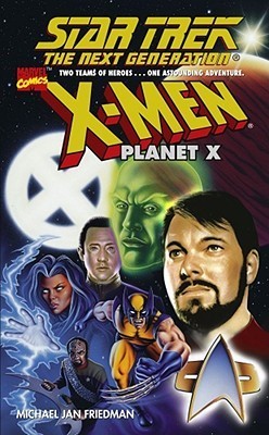 Star Trek/X-Men book cover 2