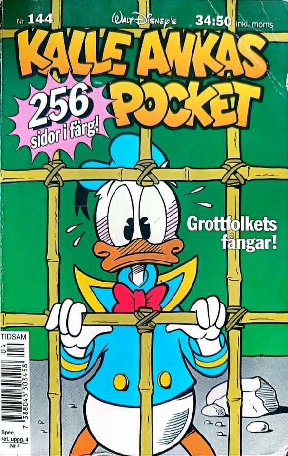 Kalle Ankas Pocket book cover 1