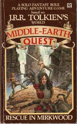 Tolkein Quest/Middle Earth Quest book cover 2