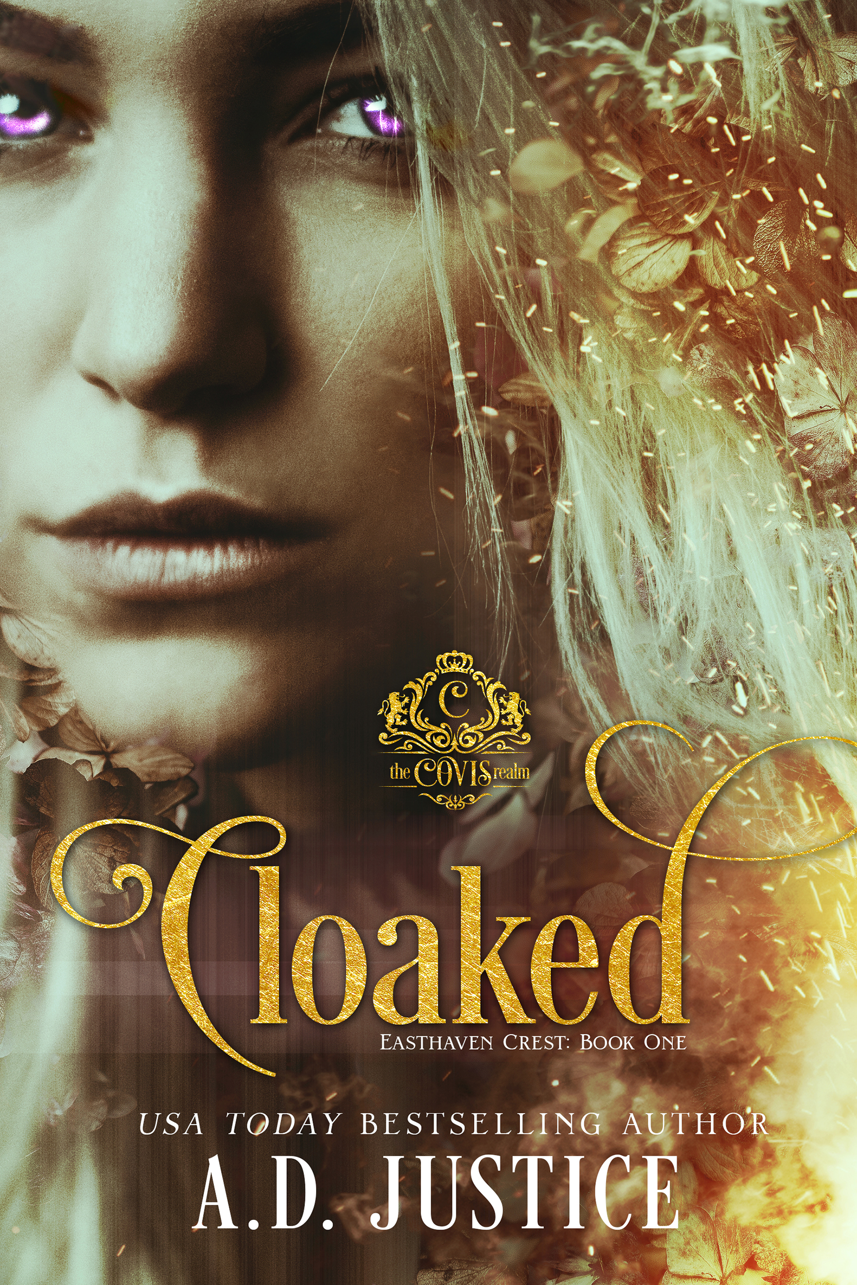 Cloaked book cover