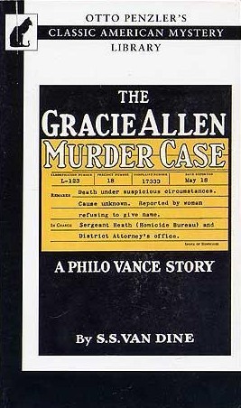 The Gracie Allen Murder Case book cover